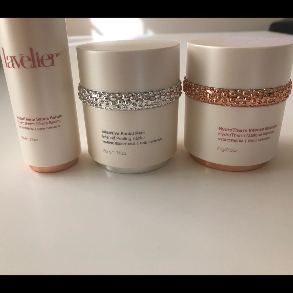 NEW Lavelier 3pc Bundle Serum Peel Masque Skincare